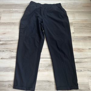APANA soft athletic material straight pants